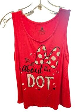 Disney Parks "Its All About The Dot" Tank Top - Small